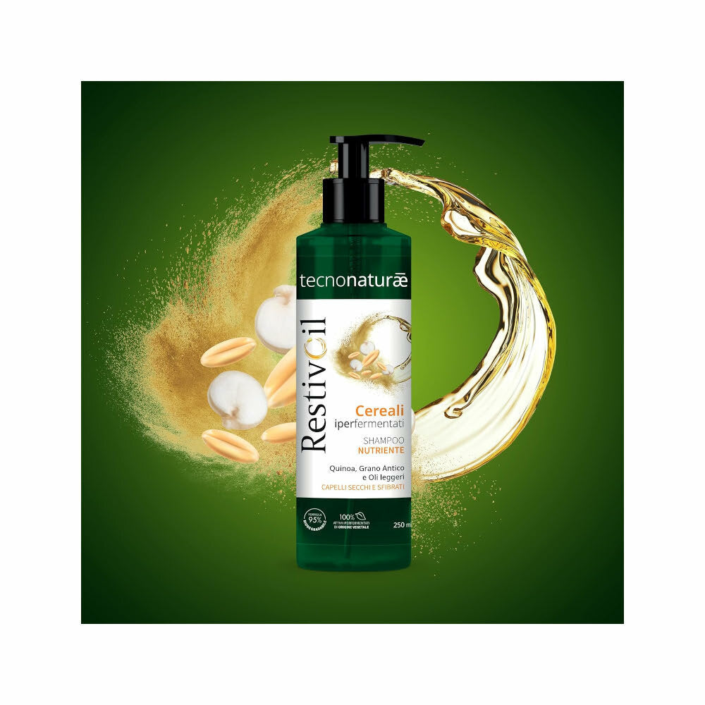 Restivoil Tecnonaturae Cereali Iperfermentati shampoo nutriente 250ml-3