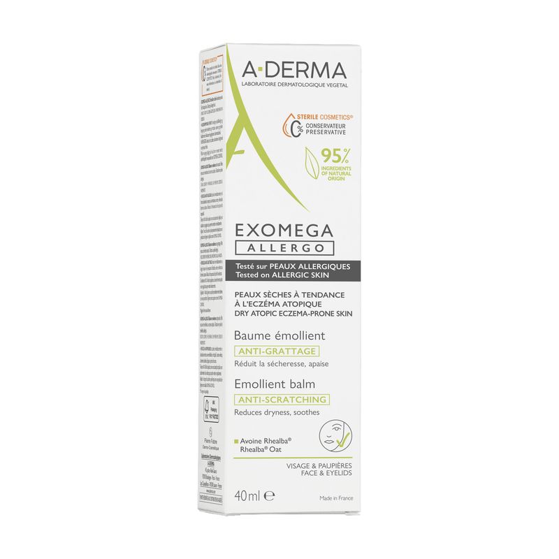 A-Derma Exomega Allergo Balsamo Emolliente 40ml-8