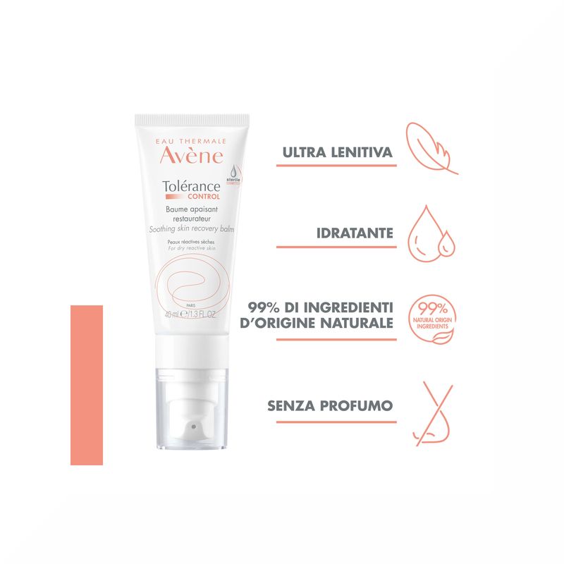 Avene Tolérance Control Balsamo Lenitivo Riequilibrante 40ml-2