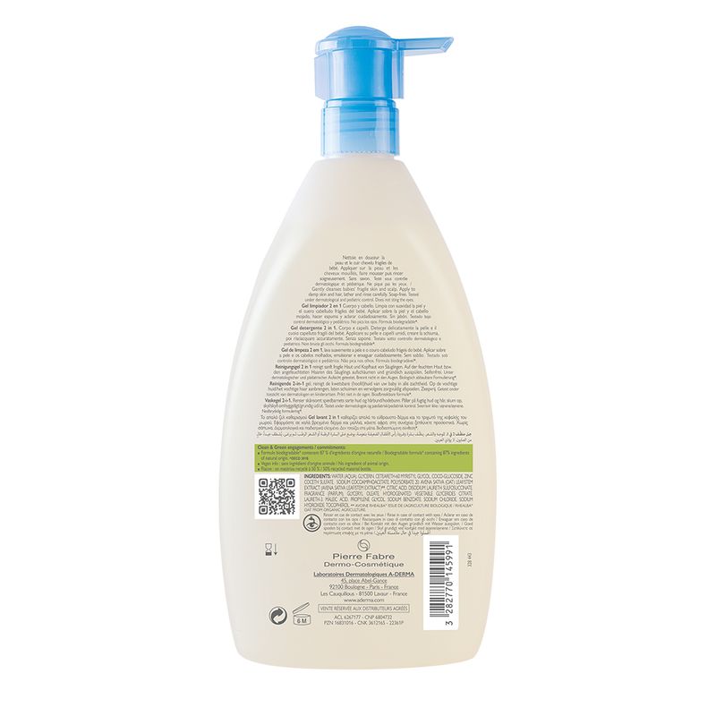 A-Derma Primalba Gel Detergente 2 in 1 500ml-3