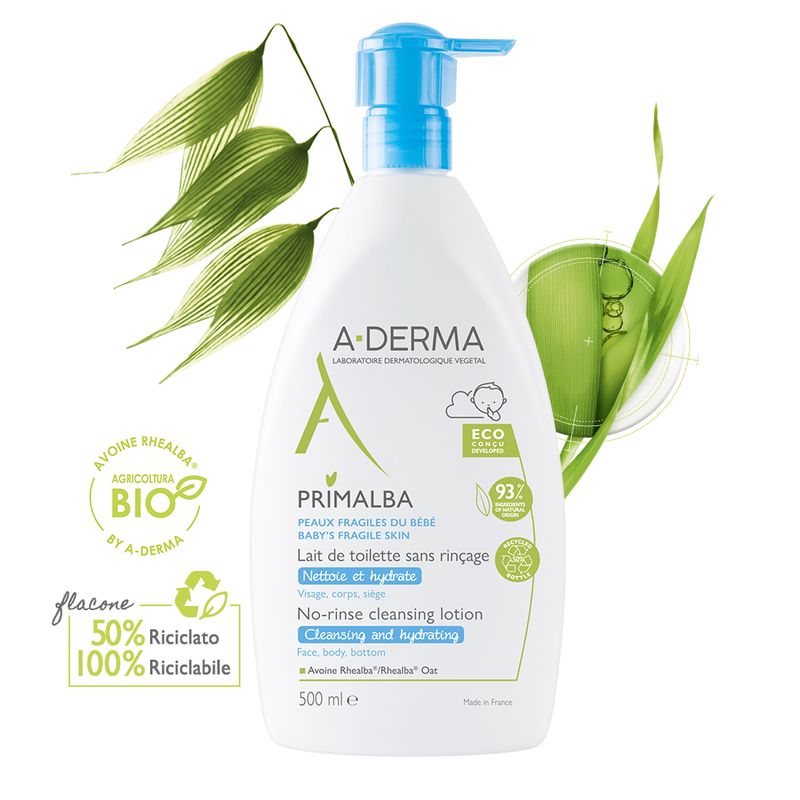 A-Derma Primalba Latte Detergente senza risciacquo 500ml-1
