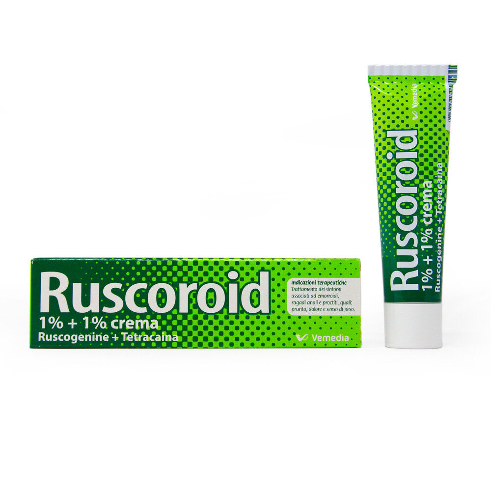 Ruscoroid Rettale crema 1%+1% 40g-8