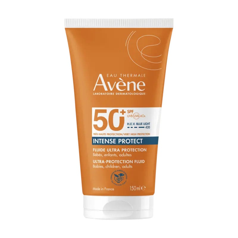 Eau Thermale Avene Solare Intense Protect Spf 50+ 150 ml Nuovo Pack-1