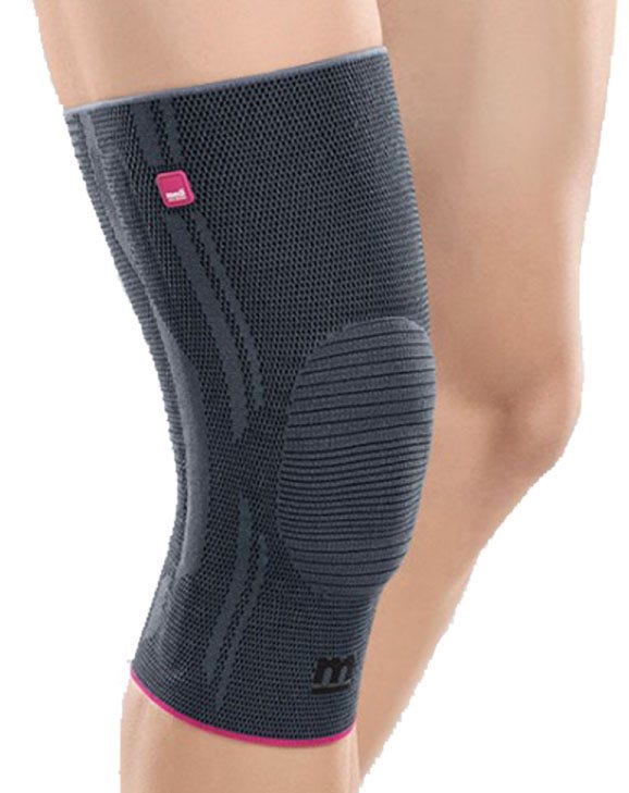 Genumedi Ginocchiera Elastica Con Anello Rotuleo In Silicone Taglia V M613-1