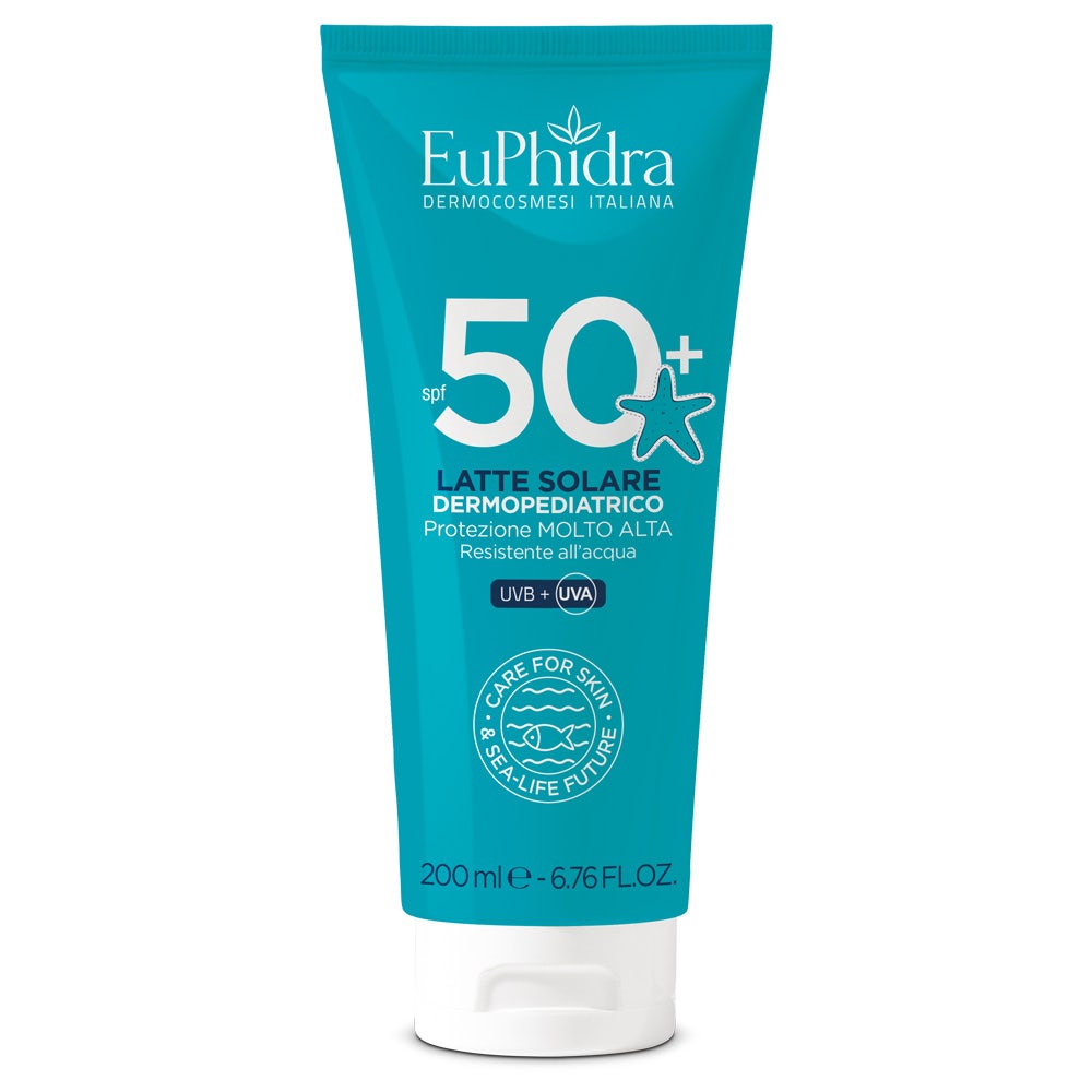 Euphidra Latte Solare Dermopediatrico SPF50+ Tubo 200ml-1