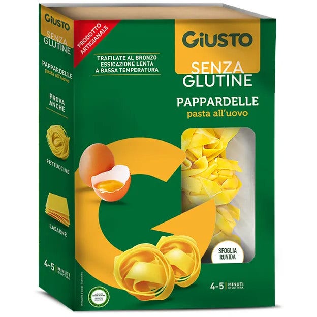 Giusto Senza Glutine Pappardelle All'Uovo 250g-1
