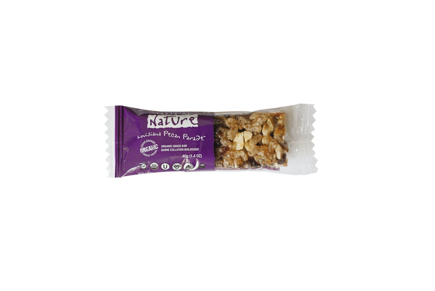 Taste Of Nature Barretta Ciliegie E Noci Pecan Bio 40g-2