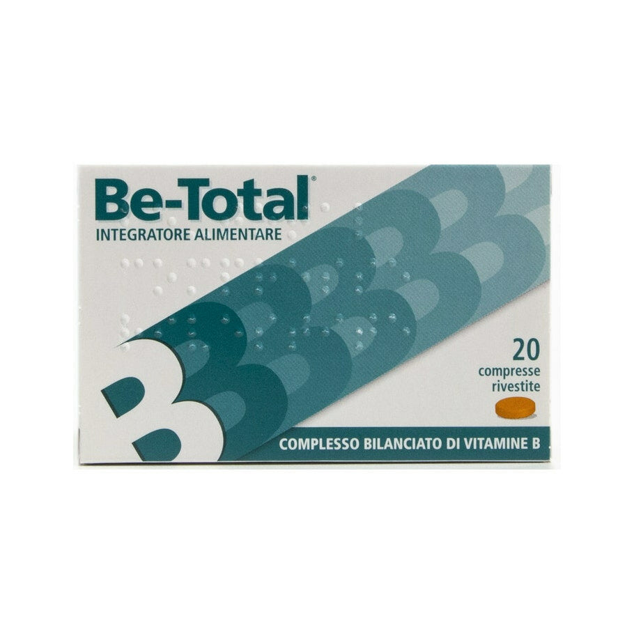 Be-Total Integratore Alimentare Vitamina B/B3/B12 Acido Folico Energia Per Adulti 20 Compresse-7