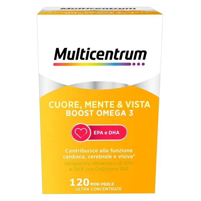 Multicentrum Cuore Mente E Vista Boost Omega3 120 Mini Perle-11