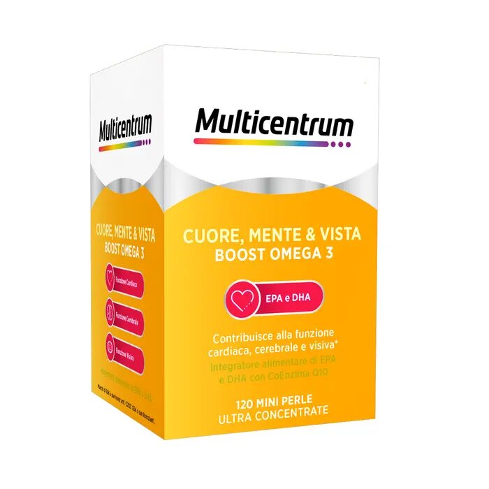 Multicentrum Cuore Mente E Vista Boost Omega3 120 Mini Perle-12