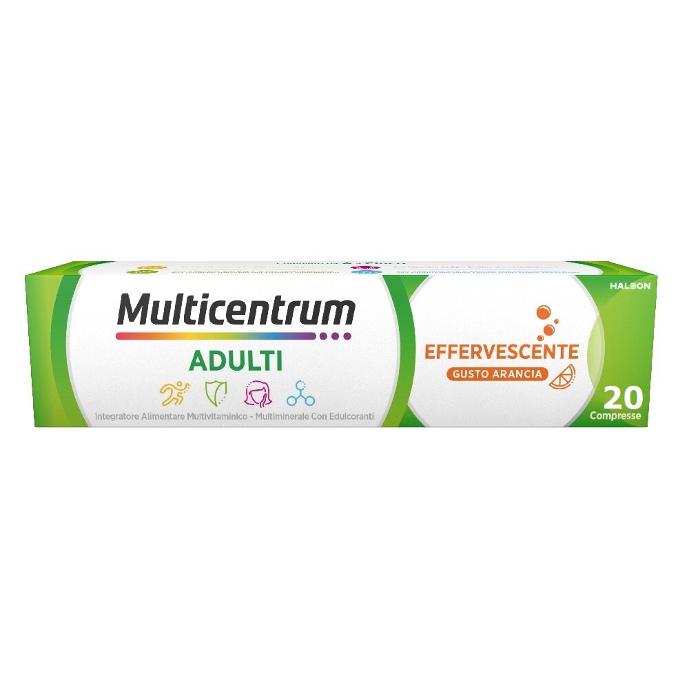 Multicentrum Adulti Effervescente Integratore Alimentare Multivitaminico Vitamina B C D3 Ferro 20Cpr-10