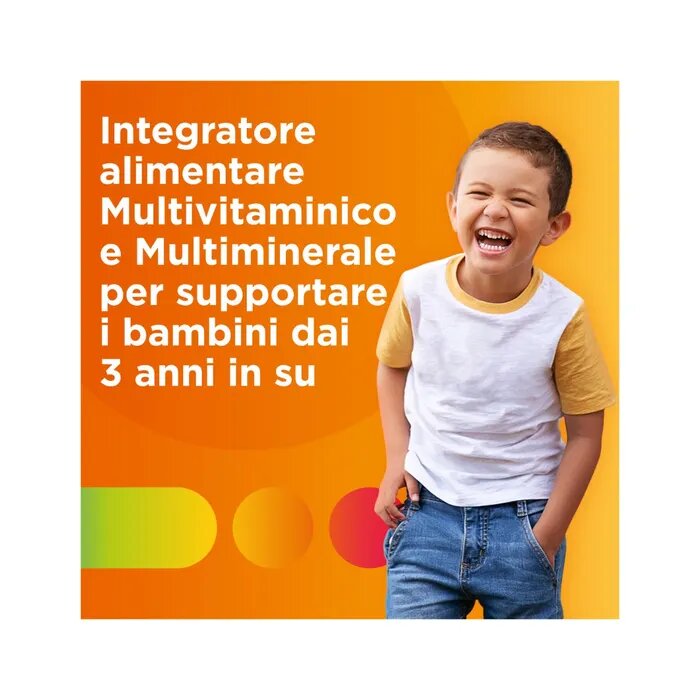 Multicentrum Baby Integratore Multivitaminico Multiminerale Vitamine/Ferro/Calcio Bimbi 3Anni+ 14Bst-14