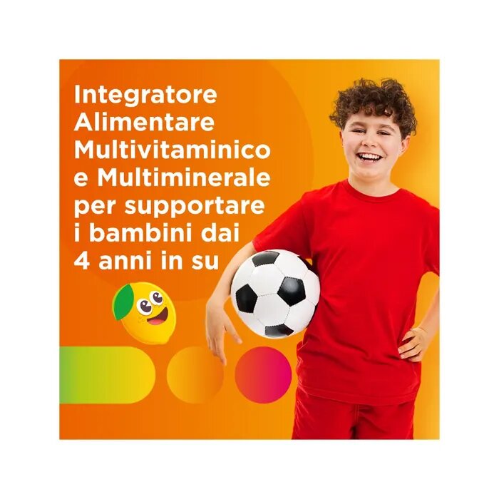 Multicentrum Junior Integratore Alimentare Vitamine Bambini 4+ Vitamina D3 Vitamina C Ferro 30 Cpr-12