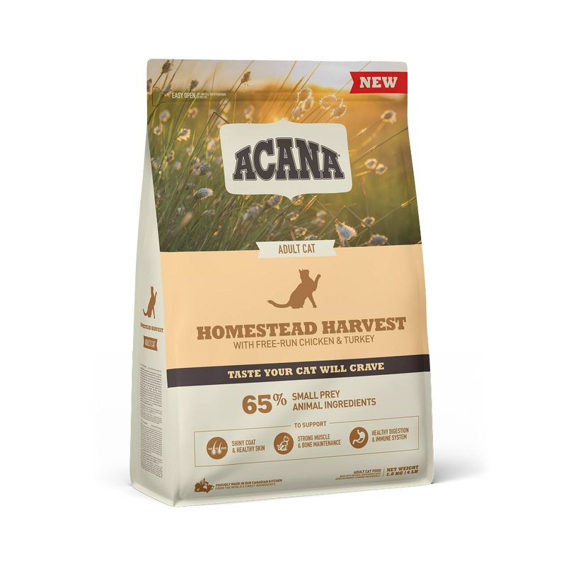 Acana Gatto Homestead Harvest Crocchette Pollo E Tacchino Sacco 340g-1