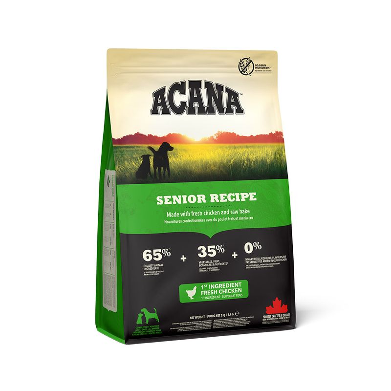 Acana Cane Senior Crocchette Pollame e Passera del Pacifico Sacco 2kg-1