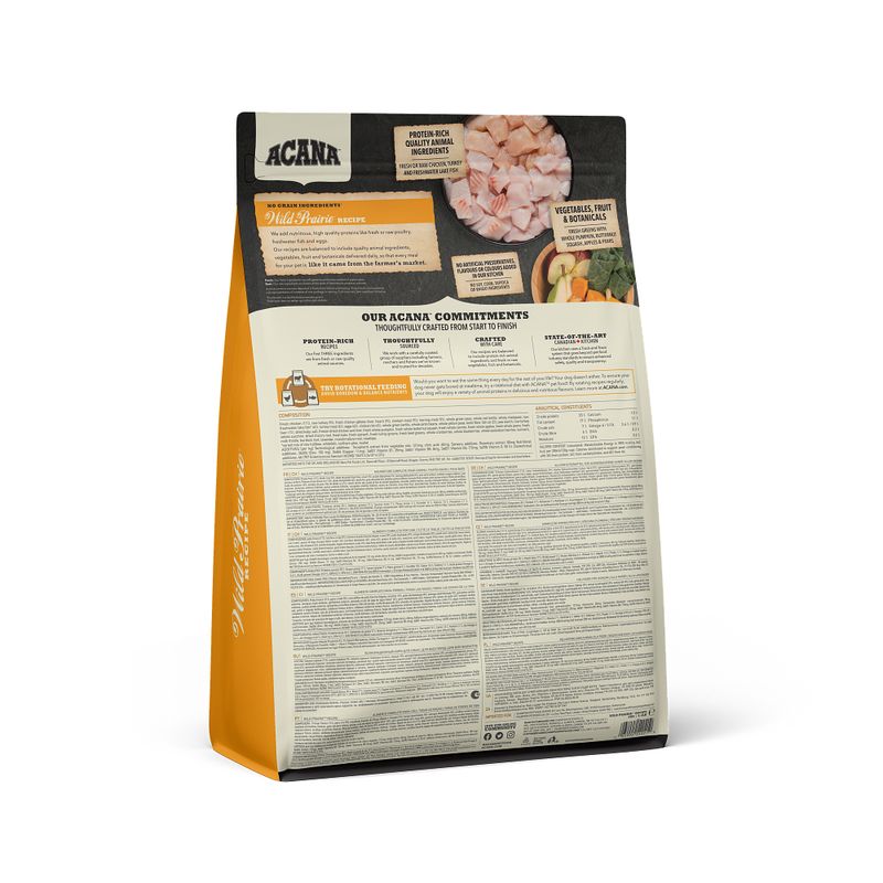 Acana Cane Wild Prairie Highest Protein Crocchette Pollame e Pesce Sacco 2kg-2