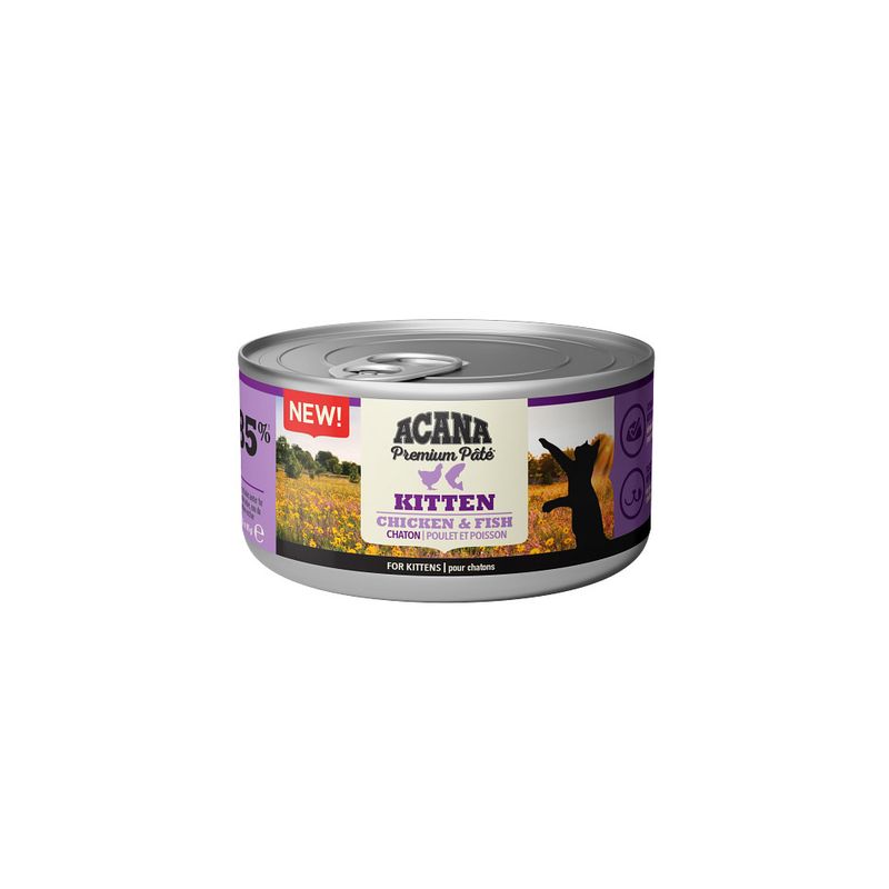 Acana Umido Gatto Kitten Premium PatÃ© Lattina 85gr-1