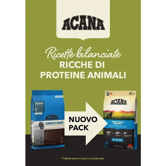 Acana Cane Adulto Recipe Crocchette Sacco 11,4kg-4