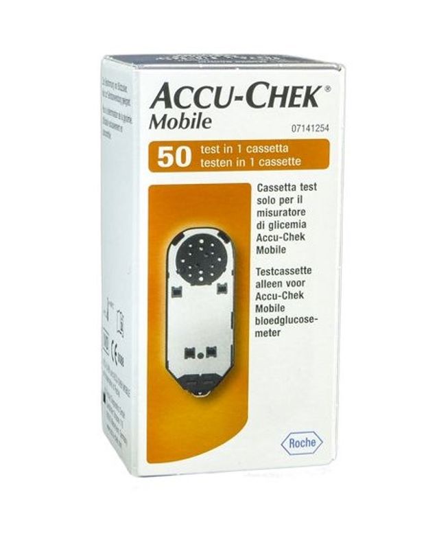 Accu-Chek Mobile 50 Test in 1 Cassetta per la misurazione della glicemia mic2-1