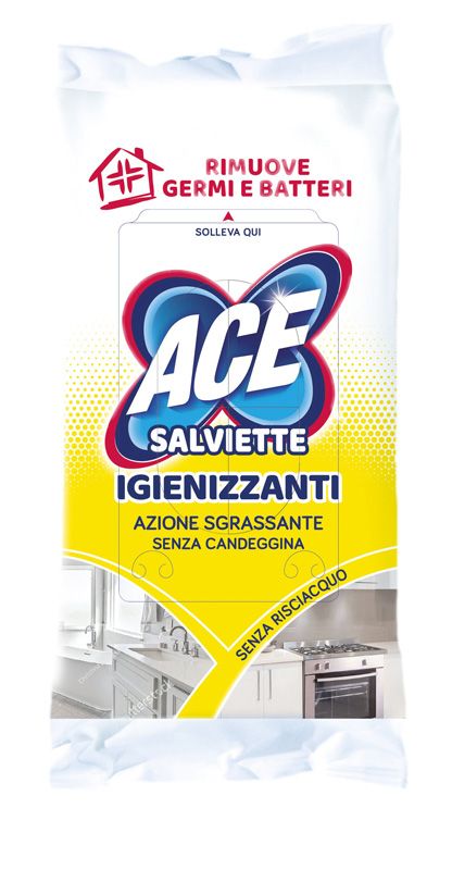 Ace Salviette Igienizzanti Sgrassanti 40 Pezzi-1