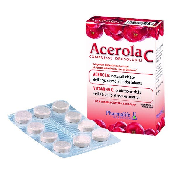 Acerola C 30 Compresse Orosolubili-1