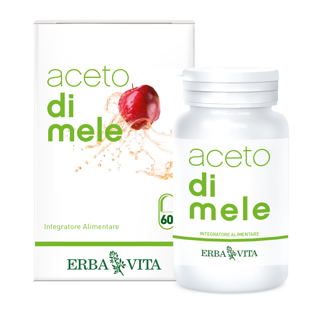 Erba Vita Aceto Mele 60 Capsule 550mg-1