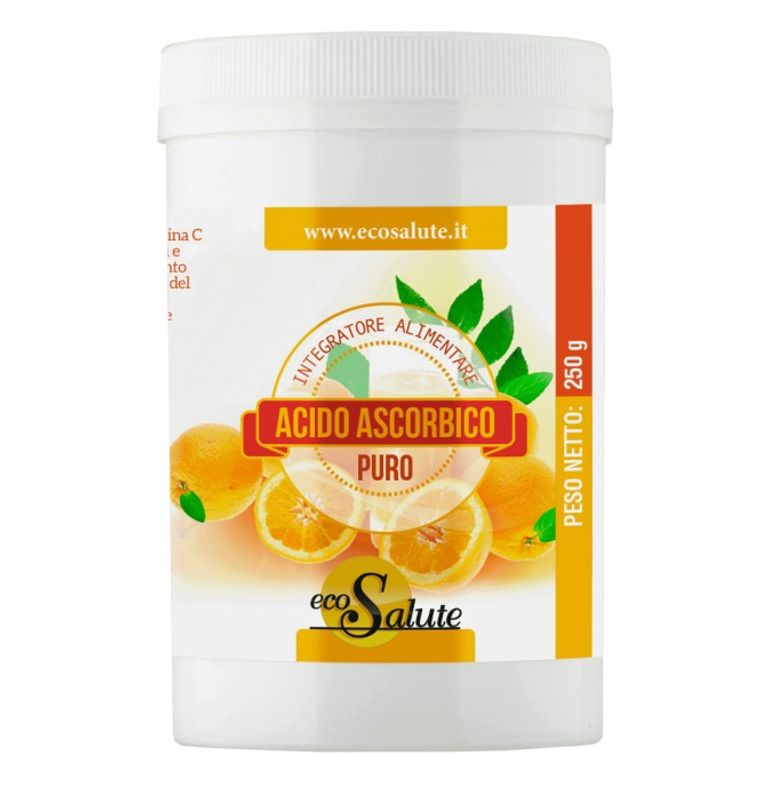 Spazio Ecosalute Acido Ascorbico Puro integratore alimentare 250g-1