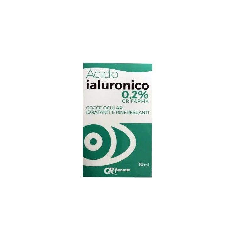 Acido Ialuronico 0.2% gocce oculari idratanti e rinfrescanti 10ml-1