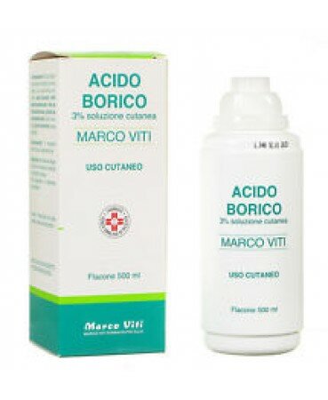 Marco Viti Acido Borico 3% flacone da 200ml-2