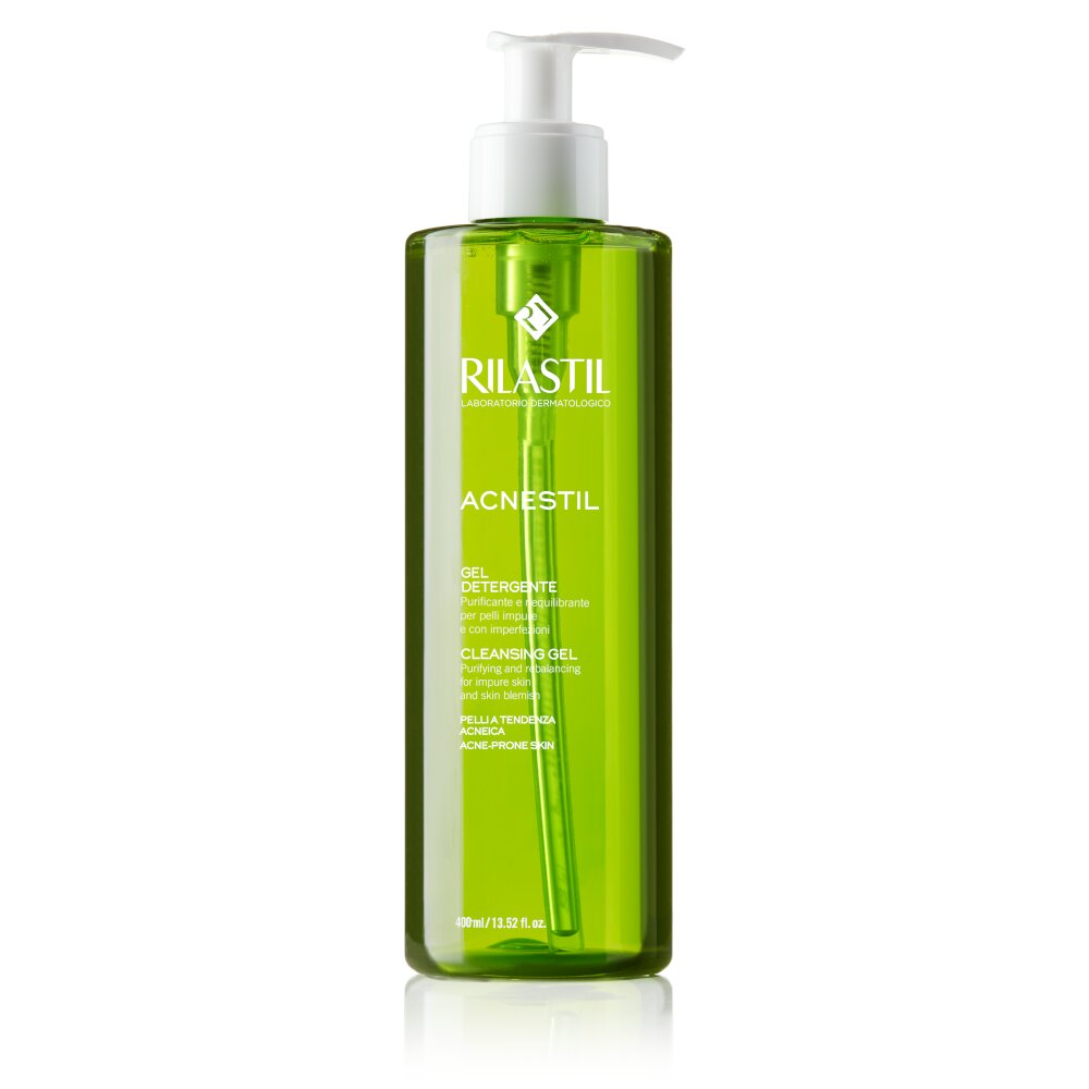 Rilastil Acnestil Gel Detergente purificante e riequilibrante 400ml-2