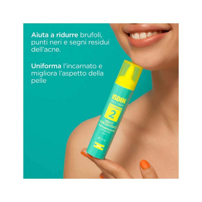 Isdin Acniben Night Concentrate Siero Anti-Imperfezioni 27ml-4