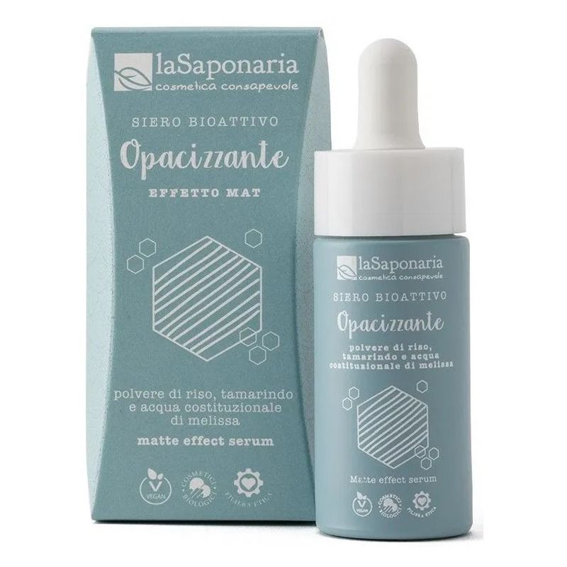 La Saponaria Siero Bioattivo Opacizzante effetto mat 15ml-1