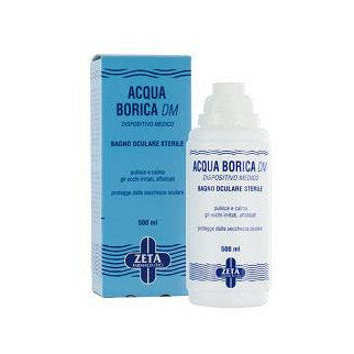 Acqua Borica DM Bagno Oculare Sterile 500ml-2