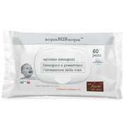 Fiocchi di Riso Acqua Non Acqua Salviette delicate senza profumo 60 pezzi-2