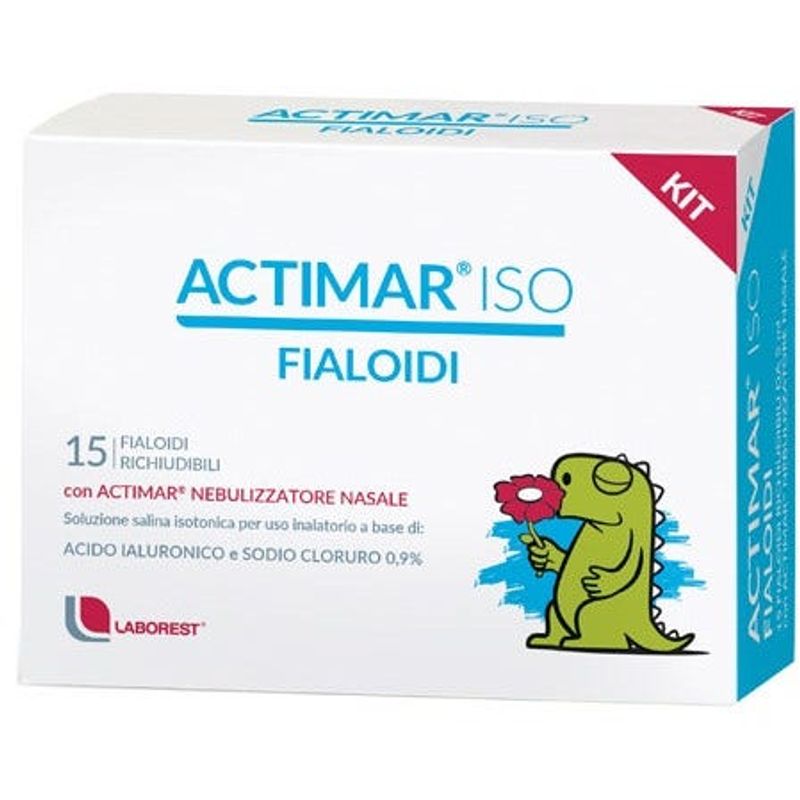 Actimar Iso Fialoidi Kit 15 Fialoidi Da 5ml Con Nebulizzatore Nasale-1