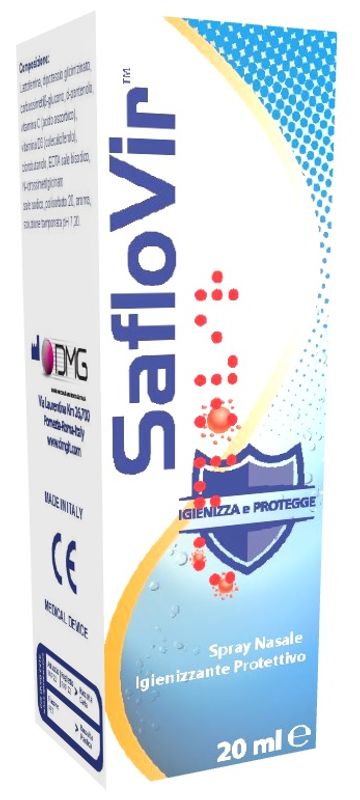 Saflovir Spray Nasale Igienizzante Protettivo 20ml-1