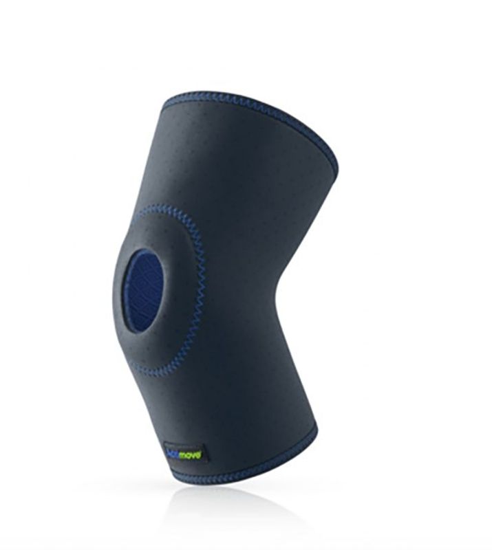 Actimove Ginocchiera con Foro Rotuleo Taglia L colore Navy 1 pezzo-1