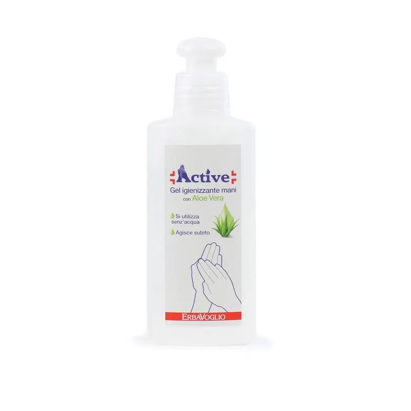 Active Gel Igienizzante Mani Con Aloe Vera 100ml-1
