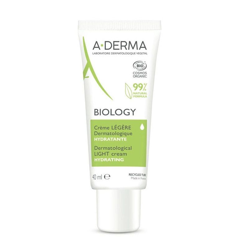 A-Derma BIOLOGY Crema leggera dermatologica Idratante 40ml-1