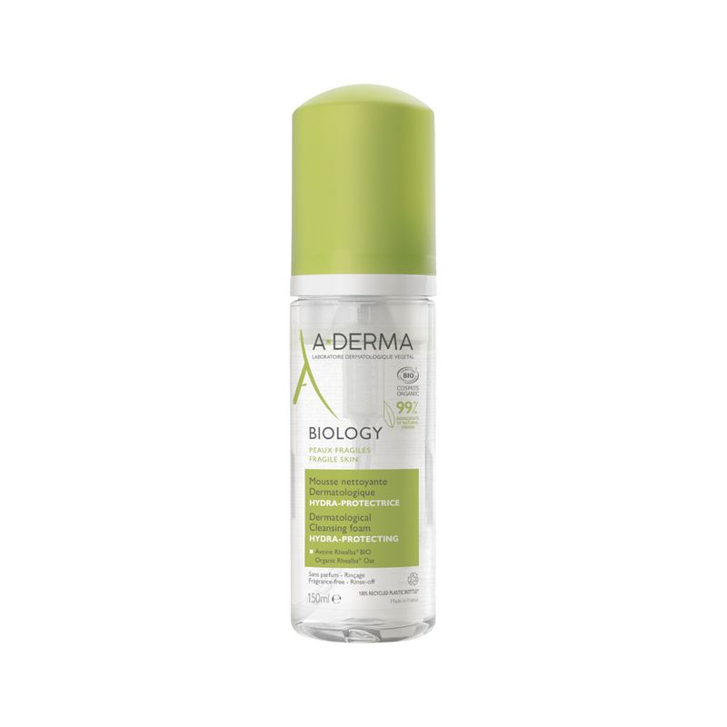 A-Derma Biology Mousse detergente dermatologica idra-protettiva 150ml-1