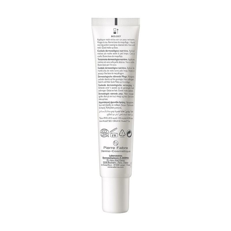 A-Derma BIOLOGY NUTRI Trattamento dermatologico nutritivo 40ml-2