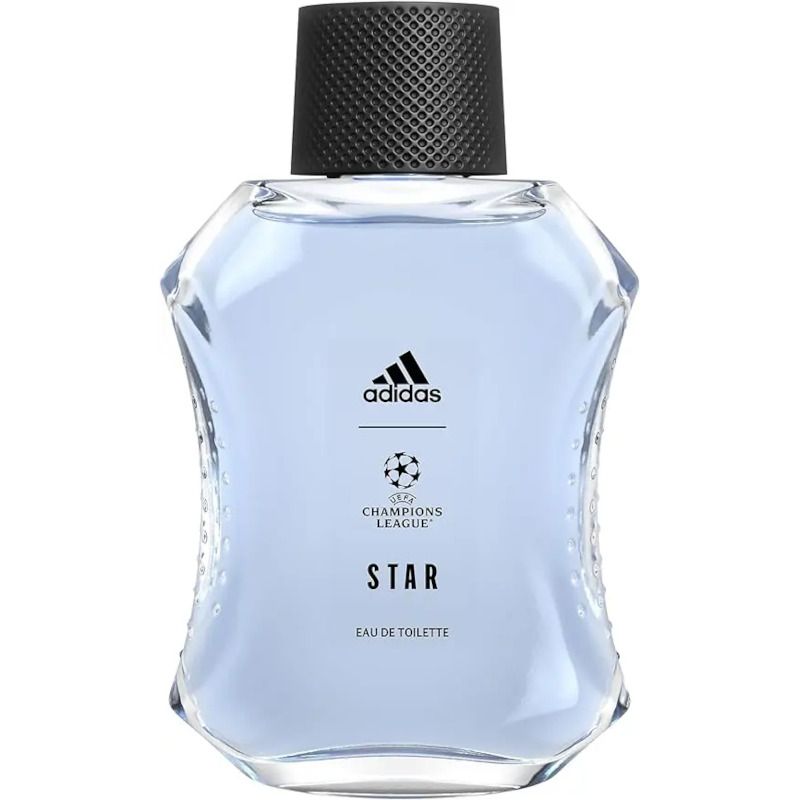 Adidas Cofanetto Uefa Star Edition Edt 100ml + Cappello Uomo da Baseball Blu-2