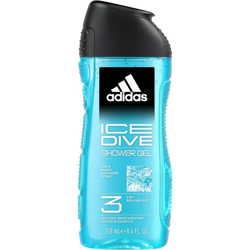 Adidas Cofanetto Ice Dive Docciaschiuma 250ml + Edt 50ml-2