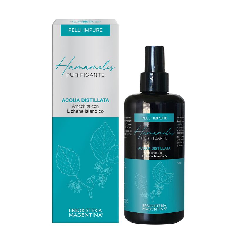 Erboristeria Magentina Hamamelis acqua distillata purificante 200ml-1