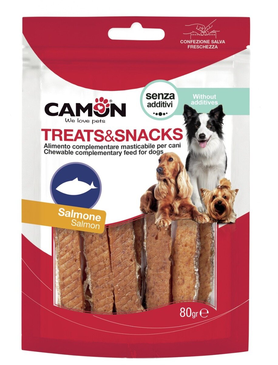 Camon Barrette Al Salmone Per Cani 80g-2