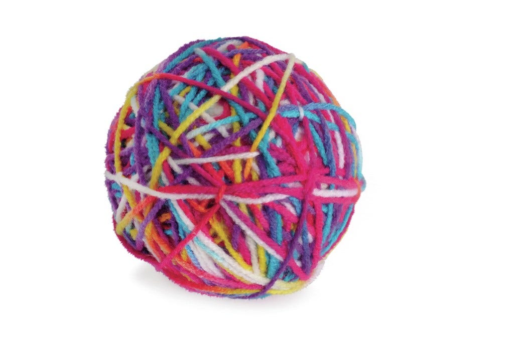 Camon Gioco Per Gatti Gomitolo Con Sonaglio 9cm-1
