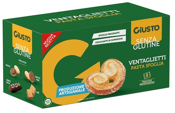 Giusto Senza Glutine Ventaglietti 80 g-1
