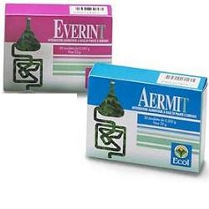 Ecol Aermit per il benessere intestinale 50 tavolette-1