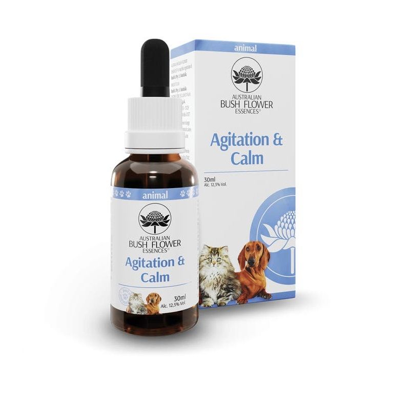 Australian Bush Flower Essences Agitation & Calm cani e gatti 30ml-1