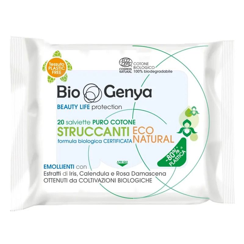 Biogenya Eco Natural 20 salviette struccanti-1
